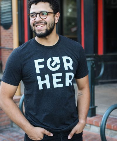 For Her - Charcoal Black - Front