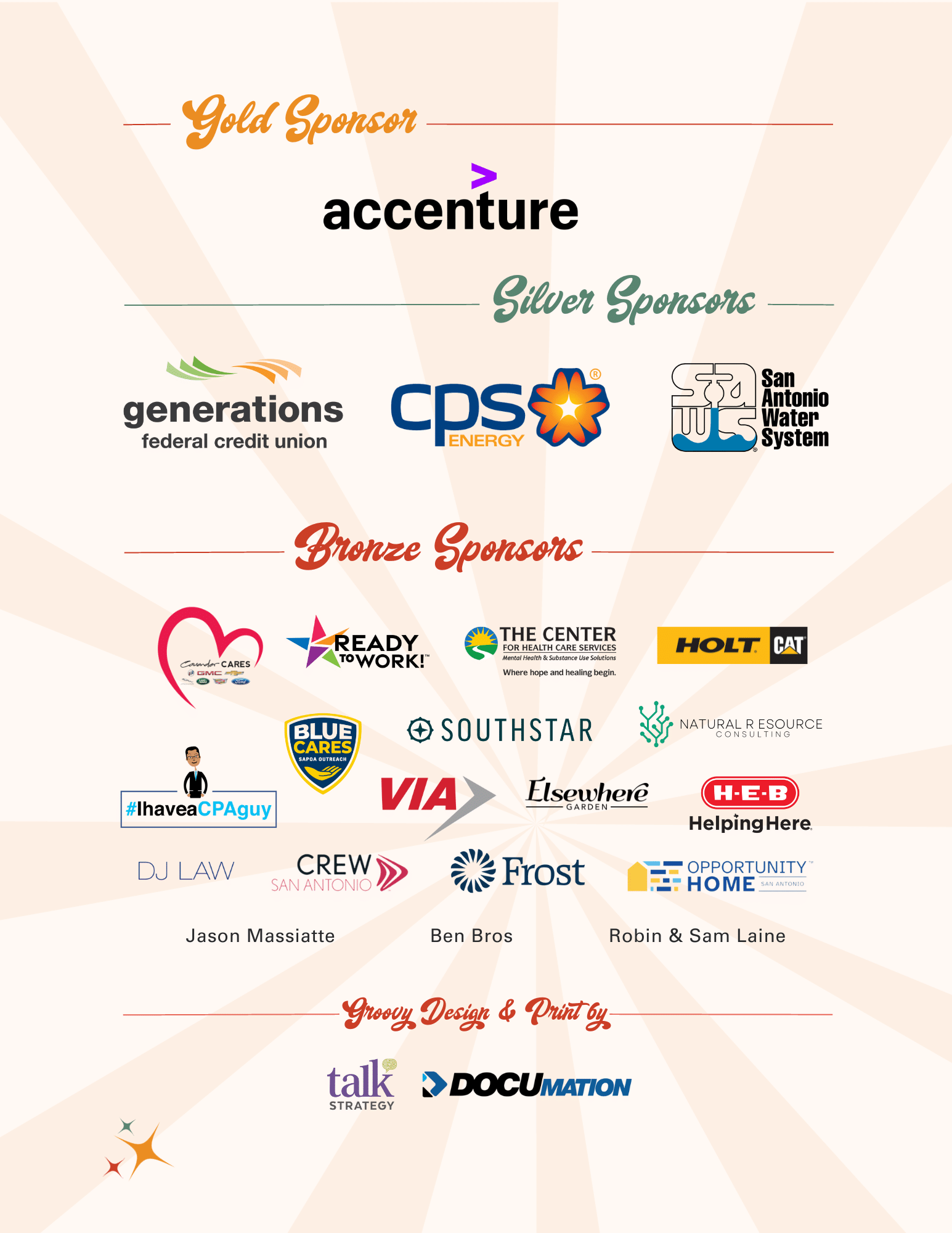 2023 Gala Sponsors